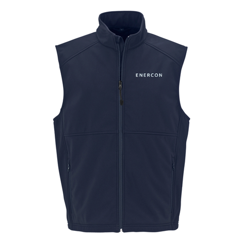 LAST CHANCE - ENERCON Men's Navy Quest Bonded Vest