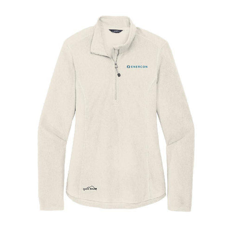 ENERCON Eddie Bauer Ladies 1/2-Zip Microfleece Jacket